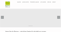 Desktop Screenshot of gen-au-rheinau.ch